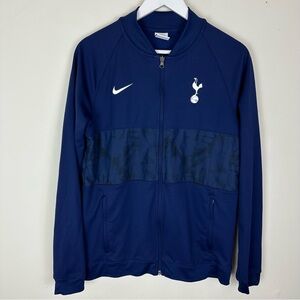 Tottenham Hotspur Nike Blue Zip Up Jacket